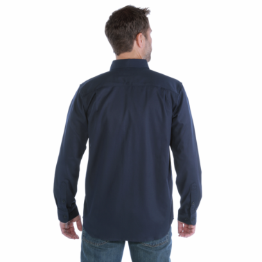 RUGGED PROFESSIONAL™ SERIES RELAXED FIT CANVAS LONG SLEEVE WORK SHIRT