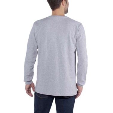 RELAXED FIT HEAVYWEIGHT LONG-SLEEVE LOGO GRAPHIC T-SHIRT