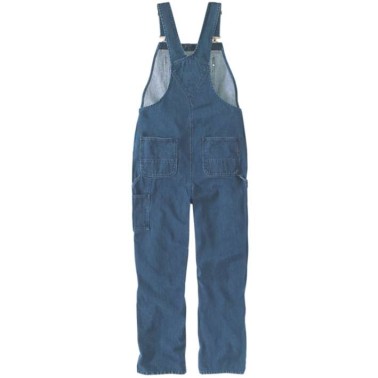 LOOSE FIT DENIM BIB OVERALL