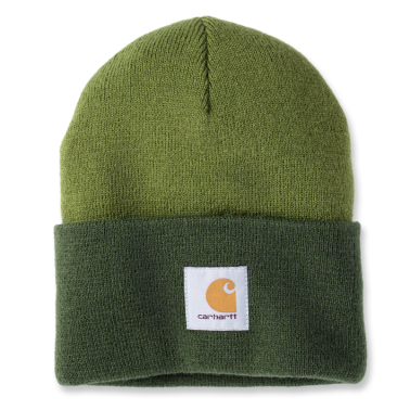 KNIT CUFFED TWO-TONE BEANIE