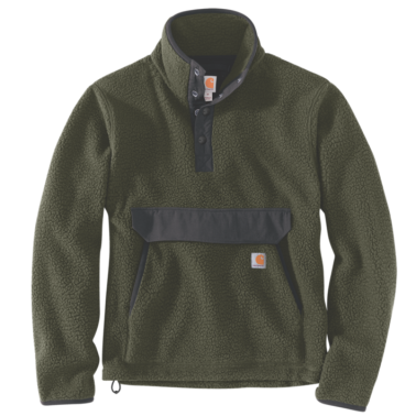 RELAXED FIT FLEECE PULLOVER