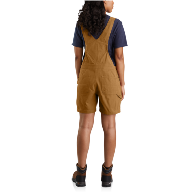 RUGGED FLEX RELAXED FIT CANVAS SHORTALL