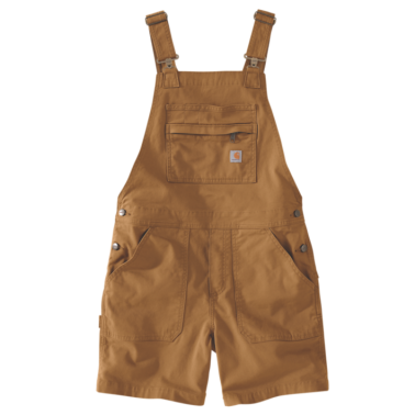 RUGGED FLEX RELAXED FIT CANVAS SHORTALL