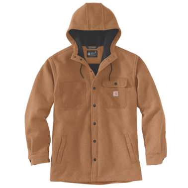 RAIN DEFENDER™ RELAXED FIT HEAVYWEIGHT HOODED SHIRT JAC