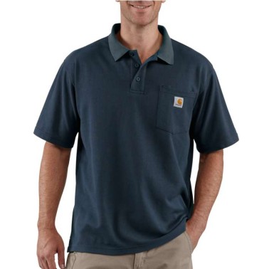 LOOSE FIT MIDWEIGHT SHORT-SLEEVE POCKET POLO