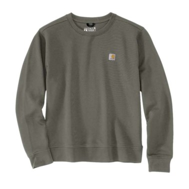 RELAXED FIT MIDWEIGHT FRENCH TERRY CREWNECK SWEATSHIRT