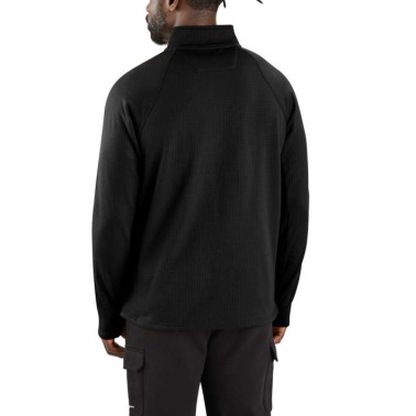 CARHARTT FORCE RELAXED FIT MOCK NECK HALF-ZIP T-SHIRT