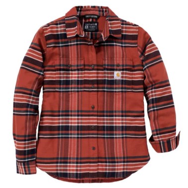 TENCEL™ FIBER SERIES RELAXED FIT LONG-SLEEVE FLANNEL SHIRT
