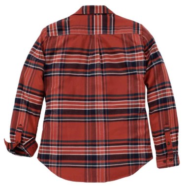 TENCEL™ FIBER SERIES RELAXED FIT LONG-SLEEVE FLANNEL SHIRT