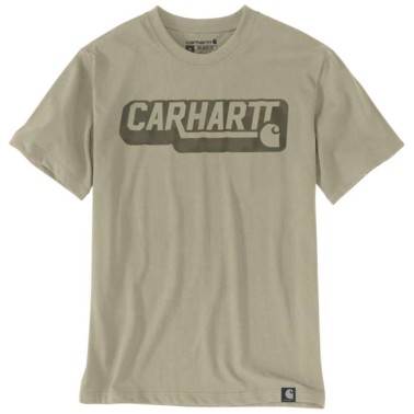 IRVINE RELAXED CAMO LOGO T-SHIRT