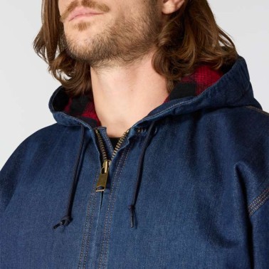 DENIM ACTIVE JACKET LOOSE FIT