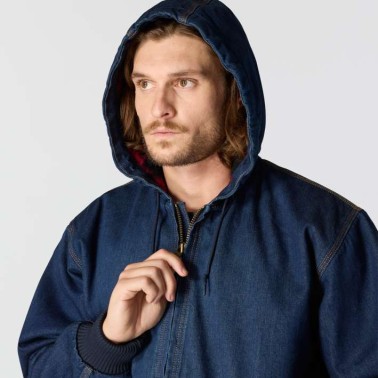 DENIM ACTIVE JACKET LOOSE FIT