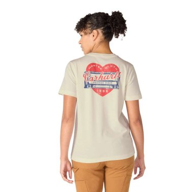 IRVINE RELAXED HERITAGE HEART T-SHIRT